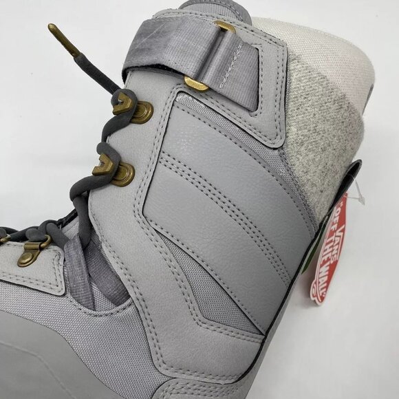 Vans Women’s Luna Ventana Pro Snowboard Boots Size 9.5 Grey Marshmallow.… - Picture 7 of 12